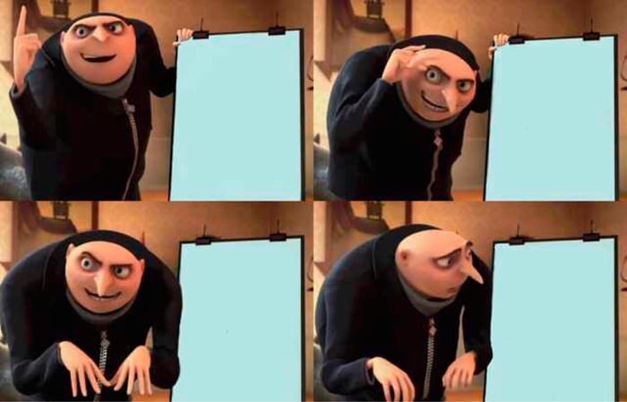 Gru's Plan meme about Stoov