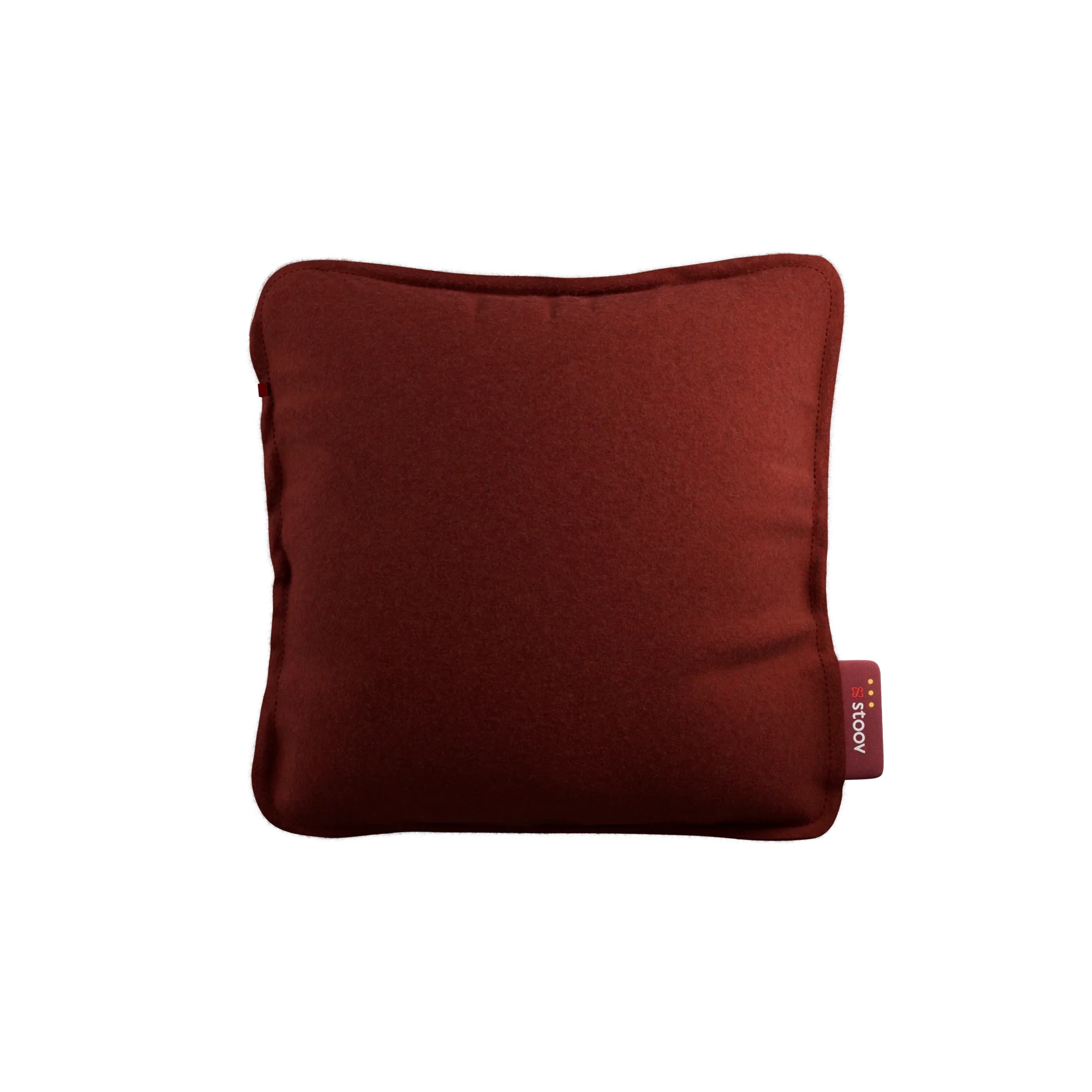 Red Ploov cushion, cut out
