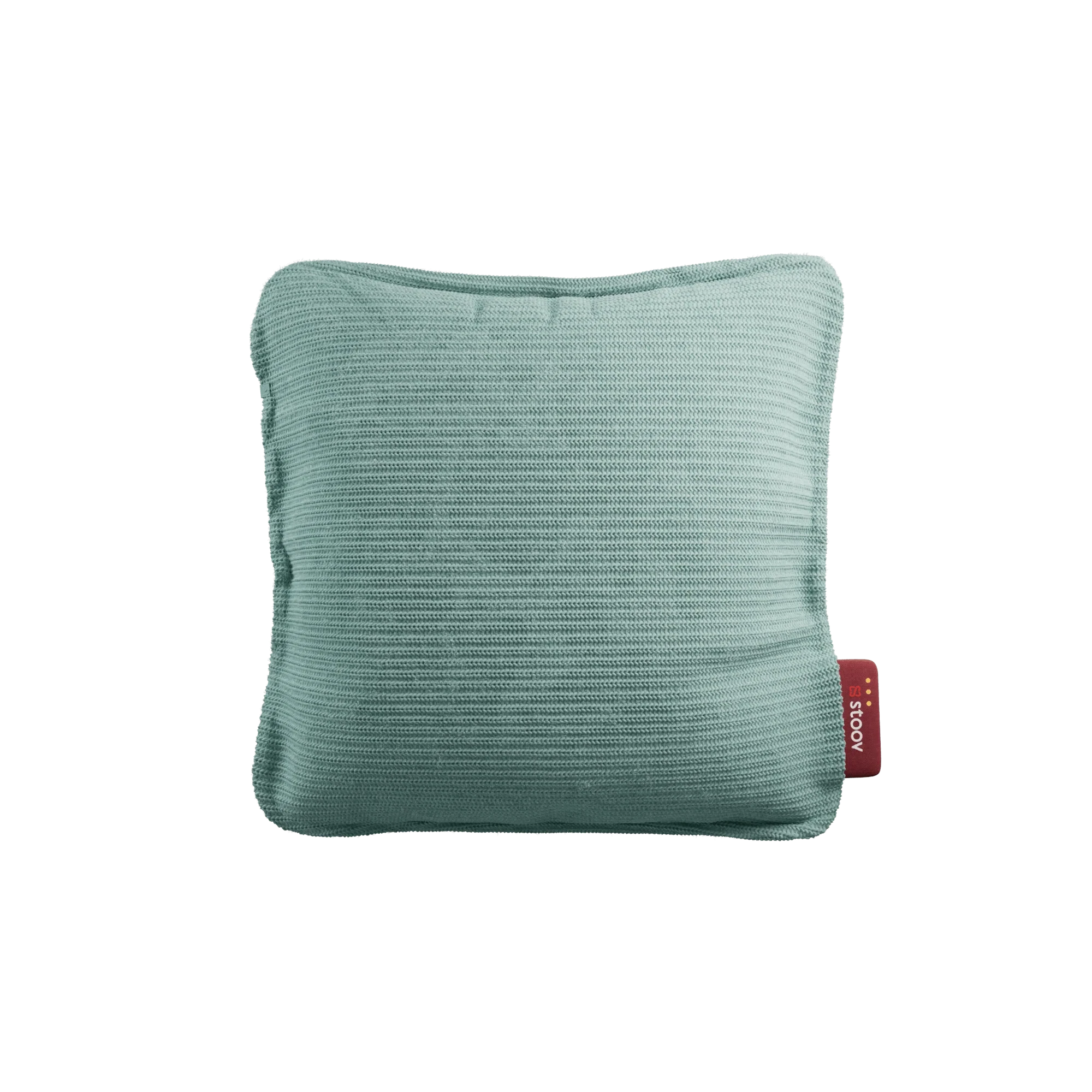 Green Knitted Ploov cushion, cut out